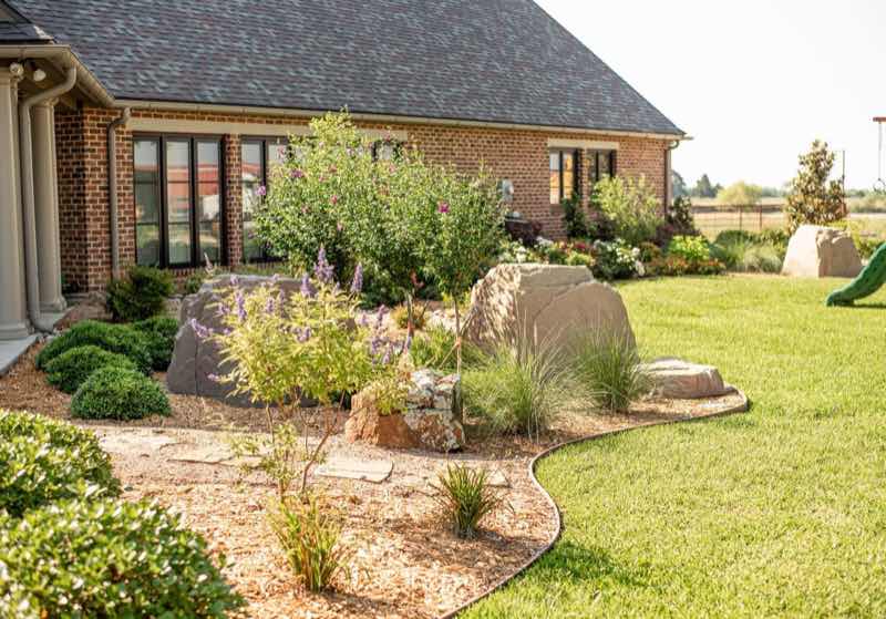 Landscaping Project near Cedar Hill